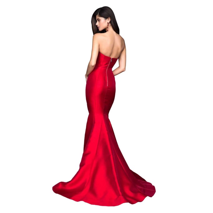 Strapless Mikado Prom Dress 51671