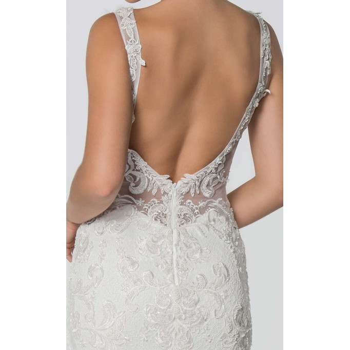 Floral Print Halter Evening GL2814 Dress