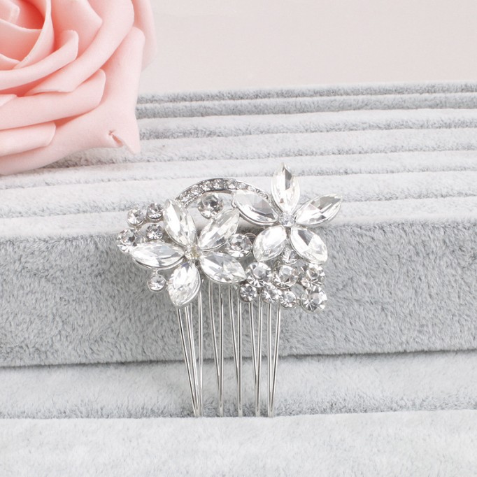 Combs & Barrettes/Headpiece Beautiful With Rhinestone