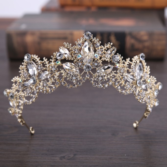 Headpiece/Crowns & Fenduchs Beautiful With Rhinestone