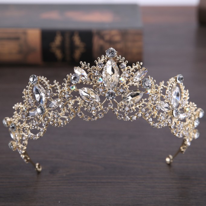 Headpiece/Crowns & Fenduchs Beautiful With Rhinestone