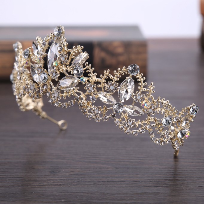Headpiece/Crowns & Fenduchs Beautiful With Rhinestone