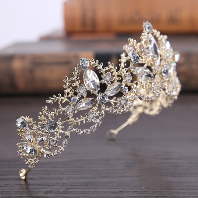 Headpiece/Crowns & Fenduchs Beautiful With Rhinestone