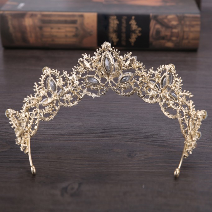 Headpiece/Crowns & Fenduchs Beautiful With Rhinestone