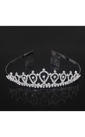 Headpiece/Crowns & Fenduchs Elegant Ladies With Rhinestone (Sold in single piece)