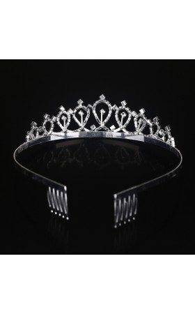 Headpiece/Crowns & Fenduchs Elegant Ladies With Rhinestone (Sold in single piece)