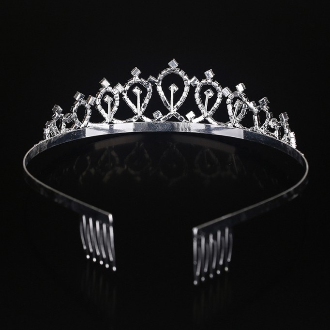 Headpiece/Crowns & Fenduchs Elegant Ladies With Rhinestone (Sold in single piece)