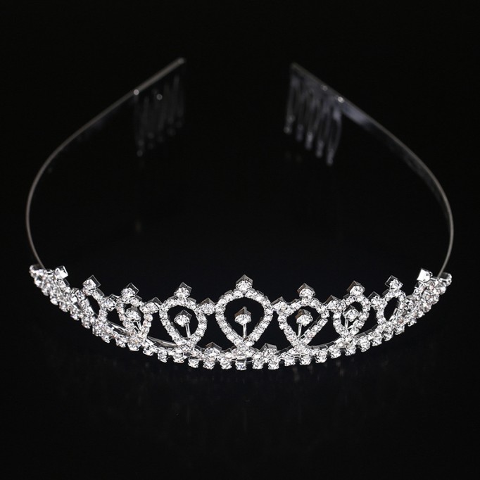 Headpiece/Crowns & Fenduchs Elegant Ladies With Rhinestone (Sold in single piece)