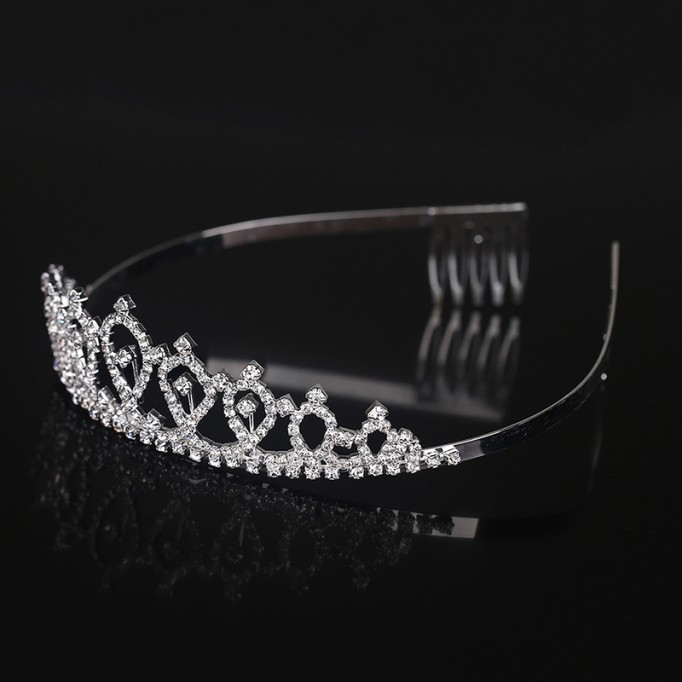 Headpiece/Crowns & Fenduchs Elegant Ladies With Rhinestone (Sold in single piece)