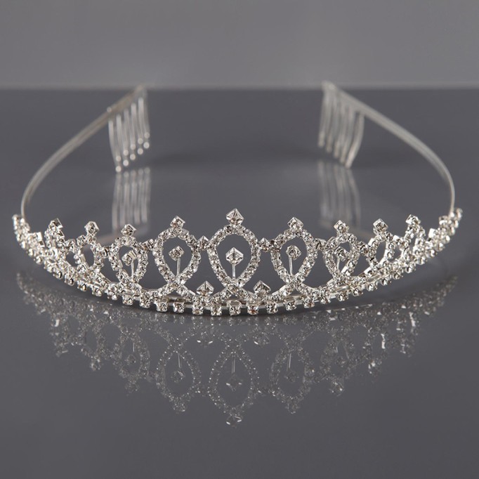 Headpiece/Crowns & Fenduchs Elegant Ladies With Rhinestone (Sold in single piece)