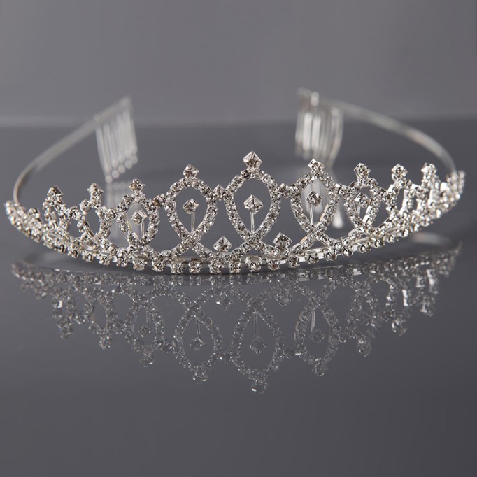Headpiece/Crowns & Fenduchs Elegant Ladies With Rhinestone (Sold in single piece)