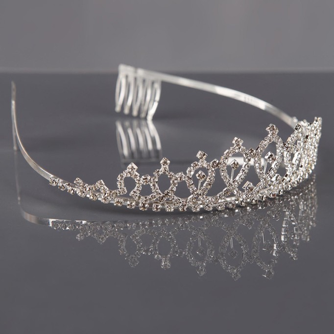 Headpiece/Crowns & Fenduchs Elegant Ladies With Rhinestone (Sold in single piece)