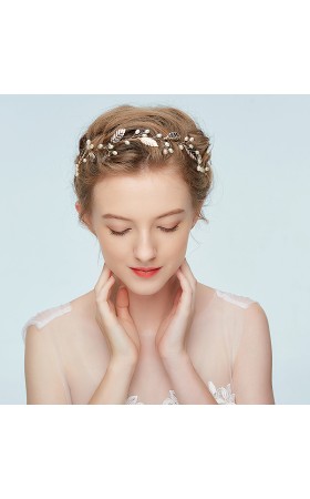 Headpiece/Headbands Special With Rhinestone/Venetian Pearl (Sold in single piece)