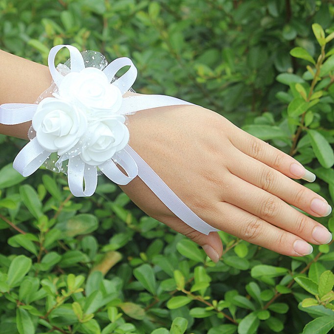Free-Form Foam Wrist Corsage (Sold in a single piece) -