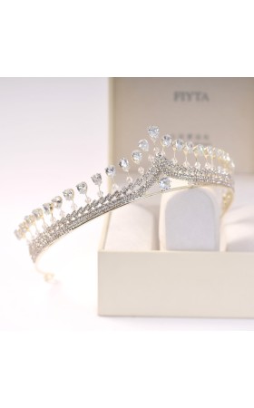 Headpiece/Crowns & Fenduchs Glamourous (Sold in single piece)