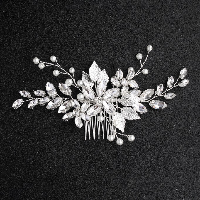 Combs & Barrettes/Headpiece Glamourous (Sold in single piece)