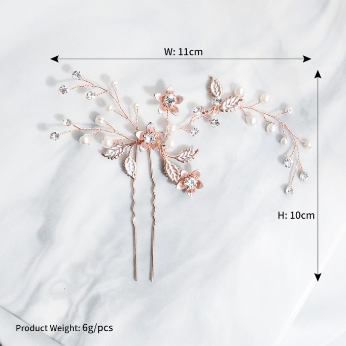 Hairpins/Headpiece (Sold in single piece)