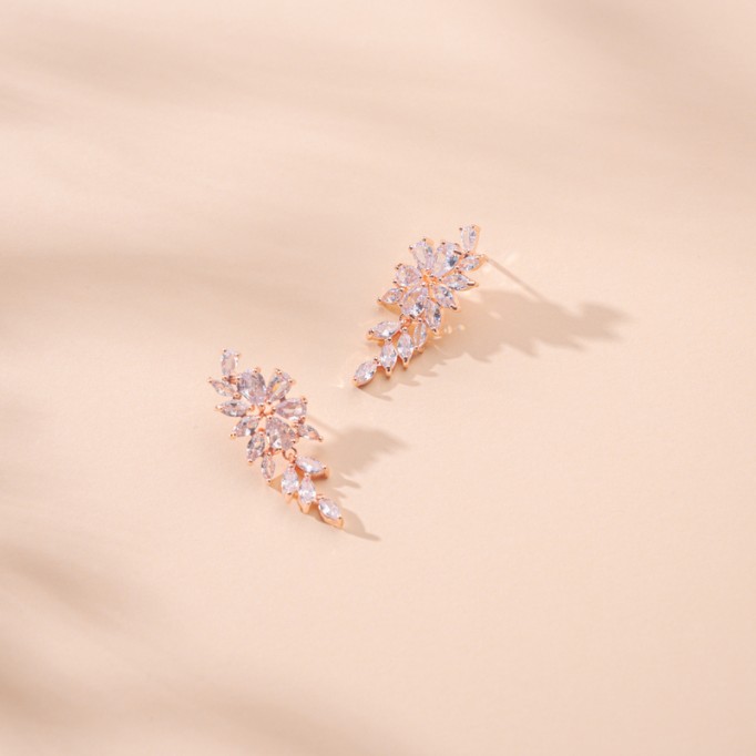 Ladies' Beautiful Alloy Earrings