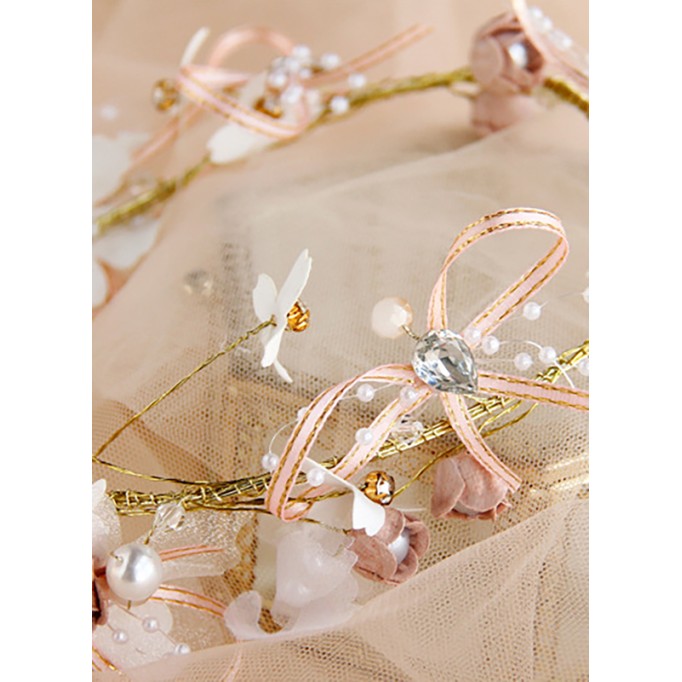 Flower Girl Alloy Headbands