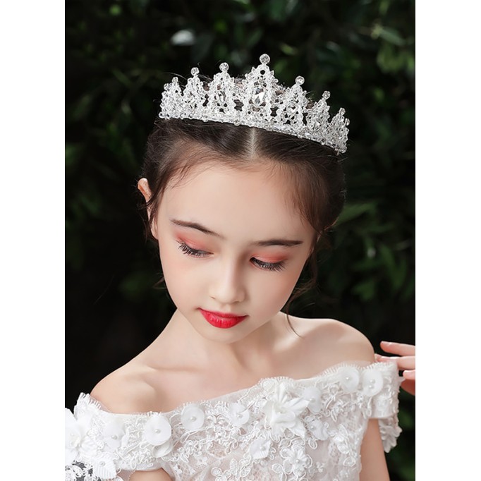 Flower Girl Alloy Headbands