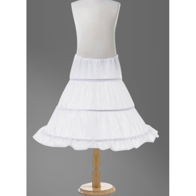 Flower Girl Polyester Full Gown Slip