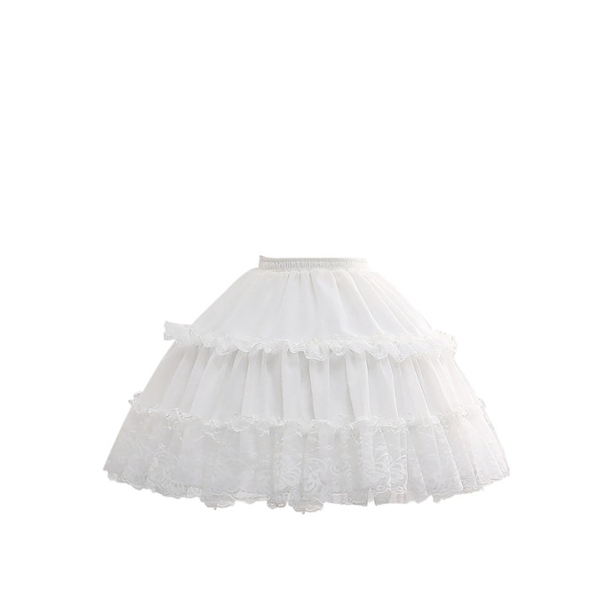 Flower Girl Polyester/Chiffon/Lace Full Gown Slip