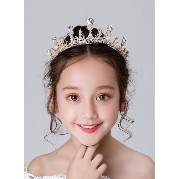 Flower Girl Alloy/Rhinestones Fenduchs With Rhinestones