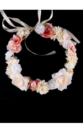 Flower Girl Alloy/Artificial Flower Fenduchs With Lace/Flower