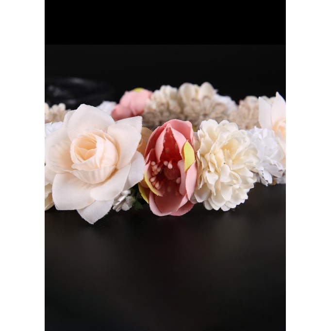 Flower Girl Alloy/Artificial Flower Fenduchs With Lace/Flower