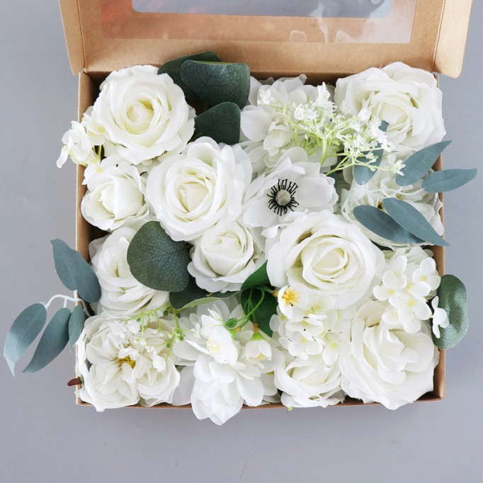 Elegant/Fascinating/Blooming Free-Form Silk Flower Bridal Bouquets - Bridal Bouquets