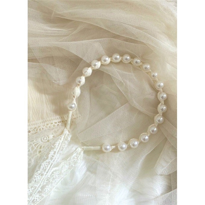 Flower Girl Alloy/Imitation Pearls/Lace Fenduchs With Imitation Rhinestone