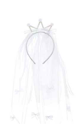Flower Girl Polyester/Lace Fenduchs With Sequin