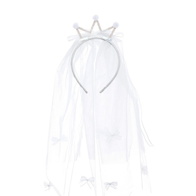 Flower Girl Polyester/Lace Fenduchs With Sequin