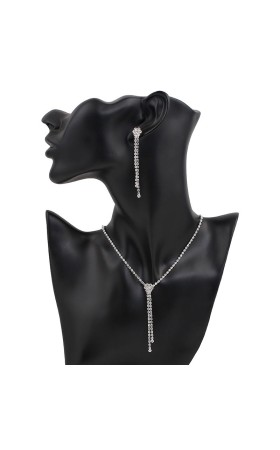 Ladies'/Couples' Elegant/Beautiful/Fashionable/Classic/Simple Alloy With Irregular Rhinestone Jewelry Sets