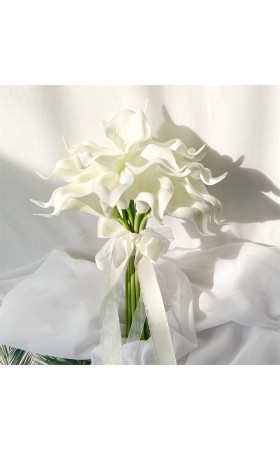 Elegant/Fascinating/Dreamlike Round Foam Bridesmaid Bouquets -