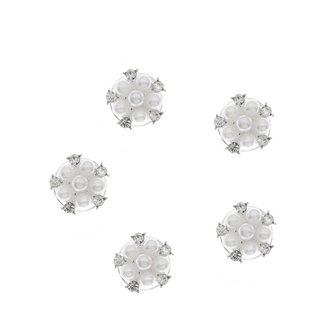 Flower Girl Alloy/Imitation Pearls Fenduchs With Faux Pearl (Set of 5 pieces)