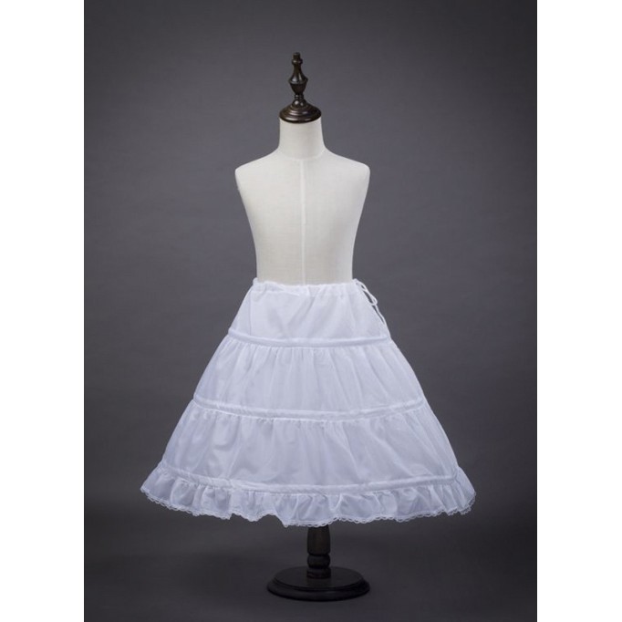 Flower Girl Polyester Petticoat