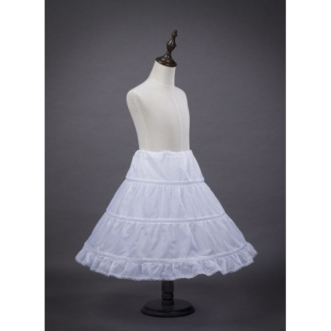 Flower Girl Polyester Petticoat