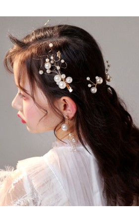 Flower Girl Alloy/Imitation Pearls Fenduchs/Earrings With Imitation Pearls/Beading (Set of 7)