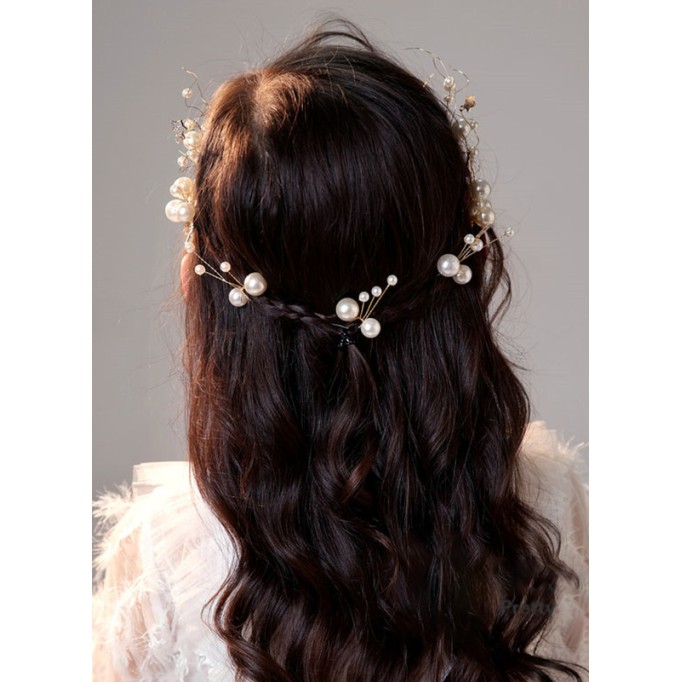Flower Girl Alloy/Imitation Pearls Fenduchs/Earrings With Imitation Pearls/Beading (Set of 7)