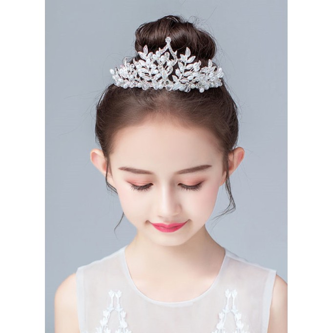 Flower Girl Alloy/Crystal/Rhinestones Fenduchs With Crystal/Rhinestones/Beading
