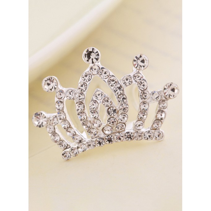 Flower Girl Alloy/Rhinestones Fenduchs With Rhinestones