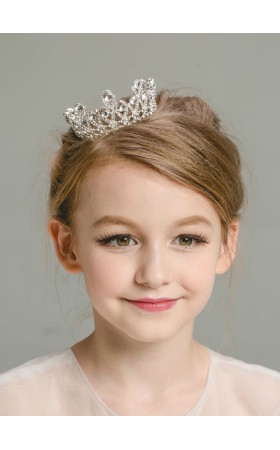Flower Girl Alloy/Rhinestones Fenduchs With Rhinestones