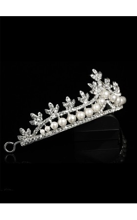Flower Girl Alloy/Imitation Pearls/Rhinestones Fenduchs With Rhinestones/Beading