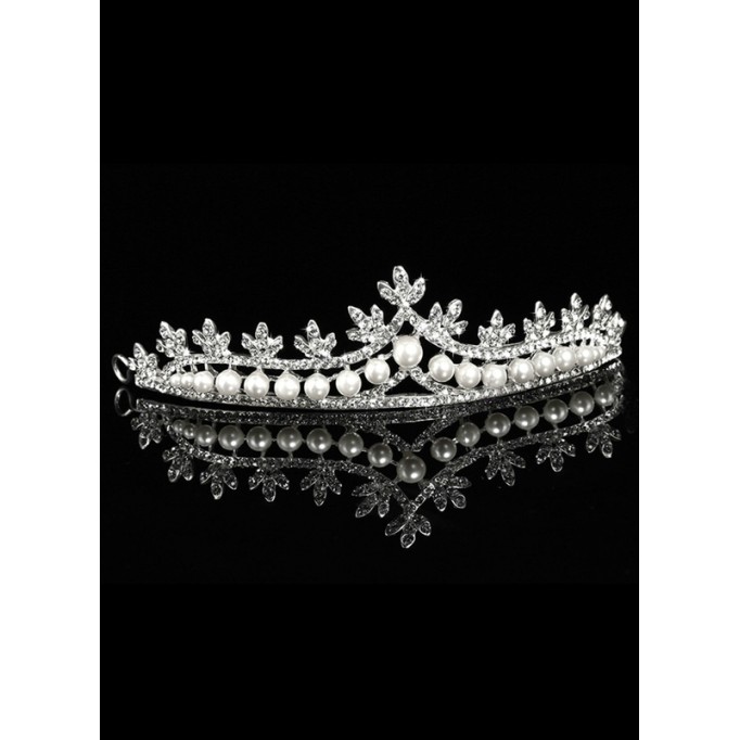 Flower Girl Alloy/Imitation Pearls/Rhinestones Fenduchs With Rhinestones/Beading
