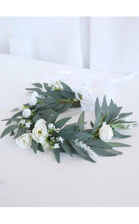Flower Girl Artificial Flower Fenduchs With Flower