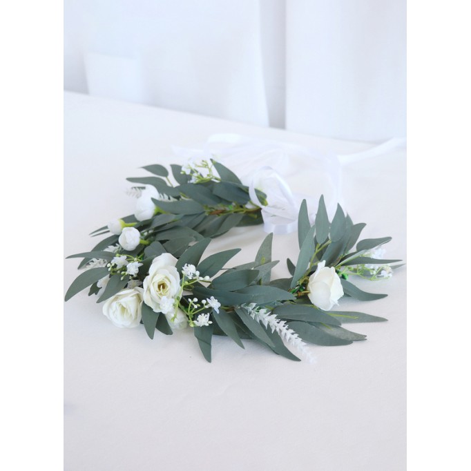 Flower Girl Artificial Flower Fenduchs With Flower