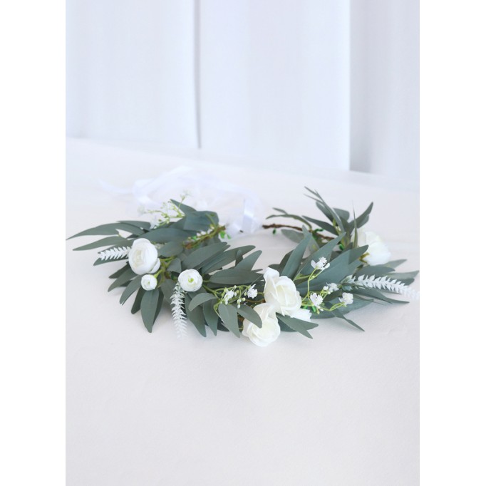 Flower Girl Artificial Flower Fenduchs With Flower