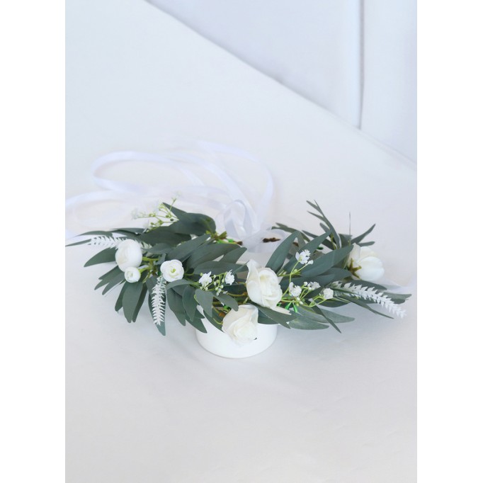 Flower Girl Artificial Flower Fenduchs With Flower