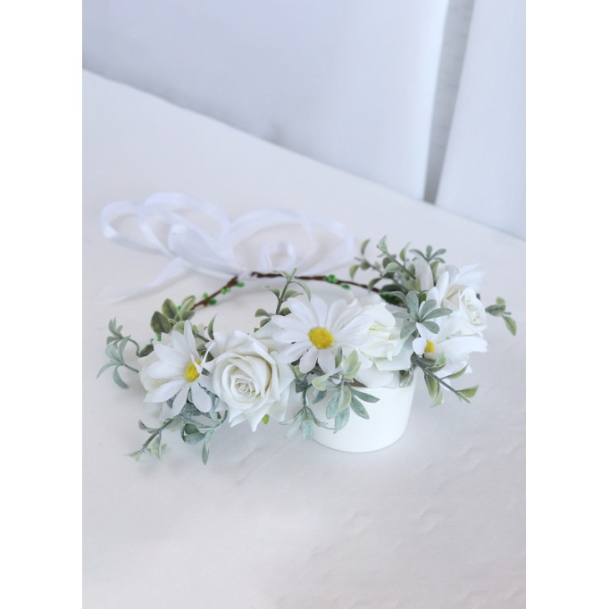 Flower Girl Artificial Flower Fenduchs With Flower